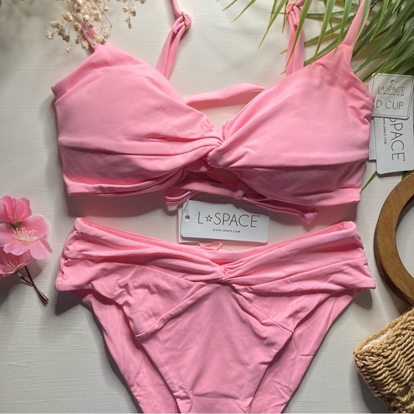 L*SPACE 🌸 Bikini Set - Light Pink - Picture 4 of 16